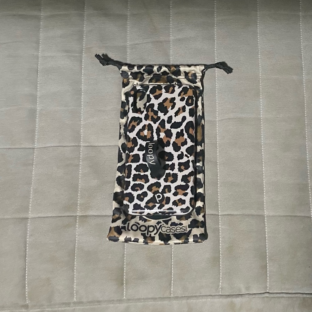 Loopy case iPhone X/XS 10 Brown Leopard Case